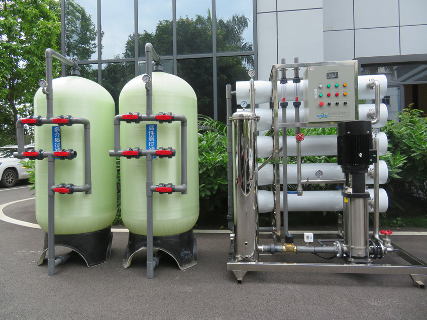 洗滌行業用5T/H去離子水設備/反滲透去離子水設備